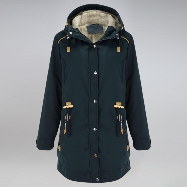 Women's Cozy Weatherproof Parka Jacket