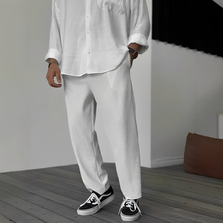 Tristan | Men's Casual Loose Straight-Cut Pants