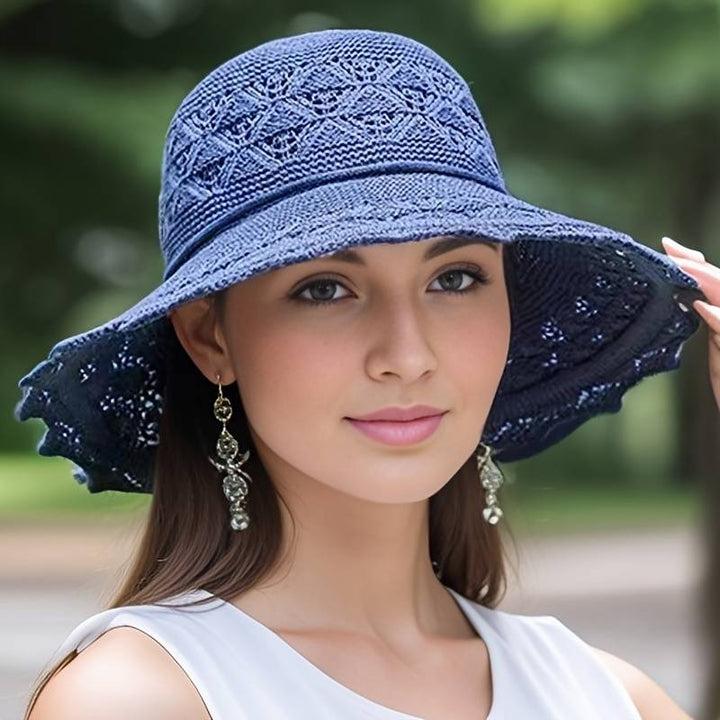 Women's Foldable Wide Brim Sun Hat