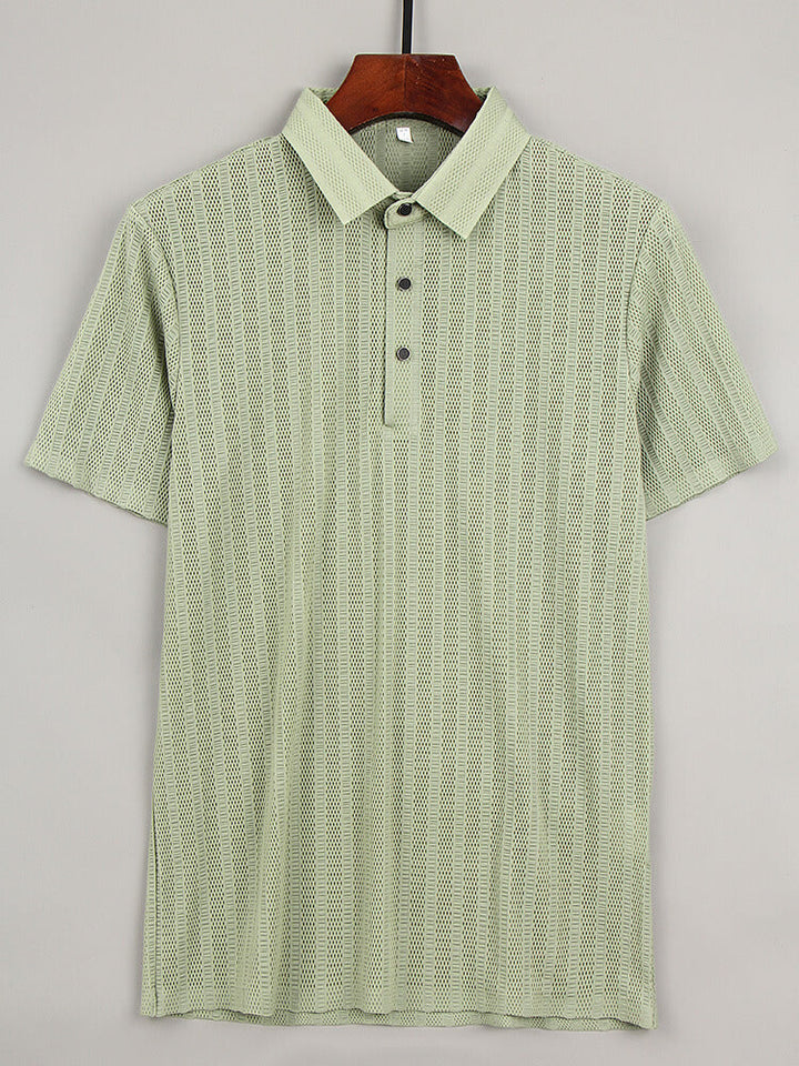 John | Men's Silk Polo Shirt