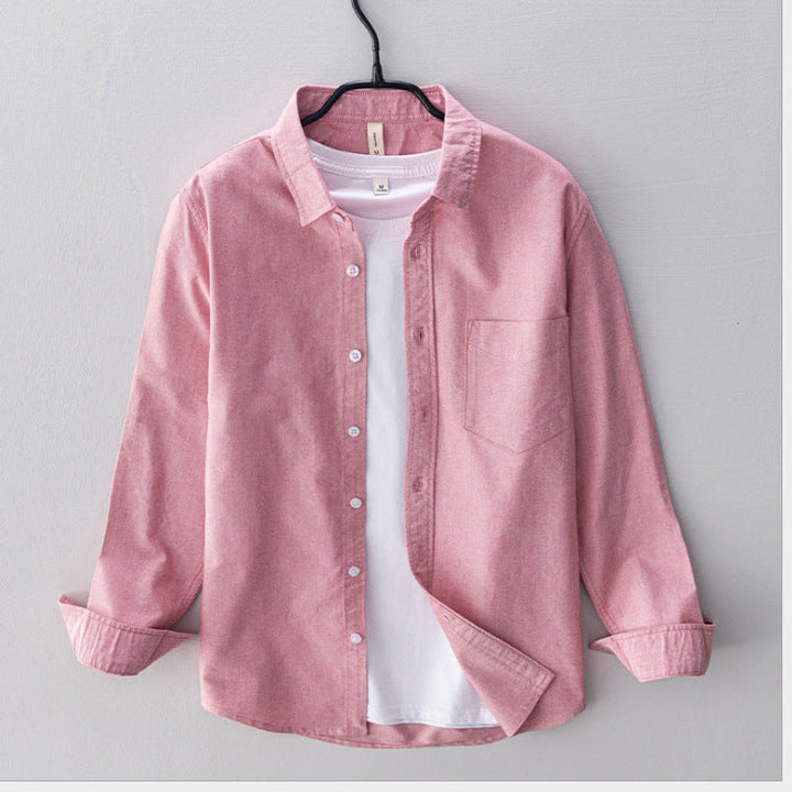 Tony | Men's Breathable Cotton Oxford Shirt