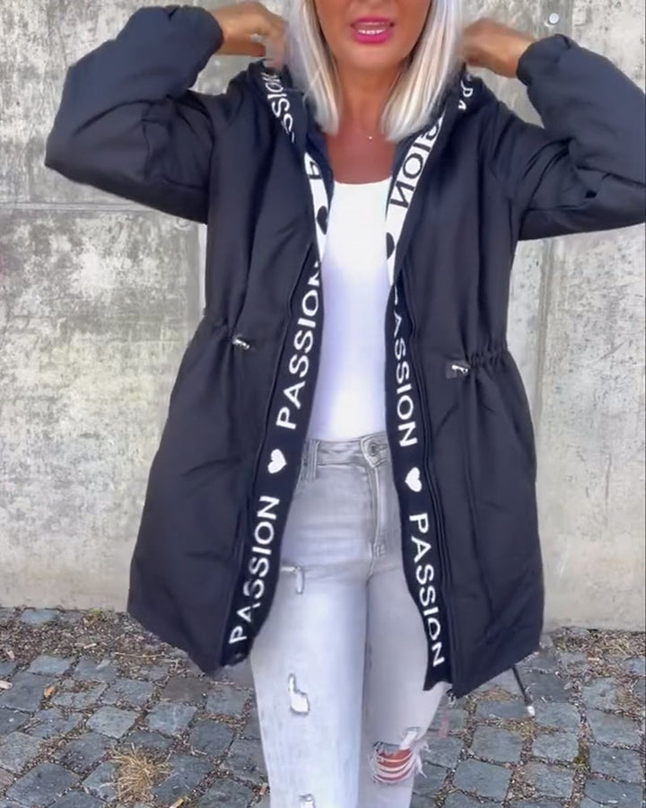 Women's Casual Hooded Coat