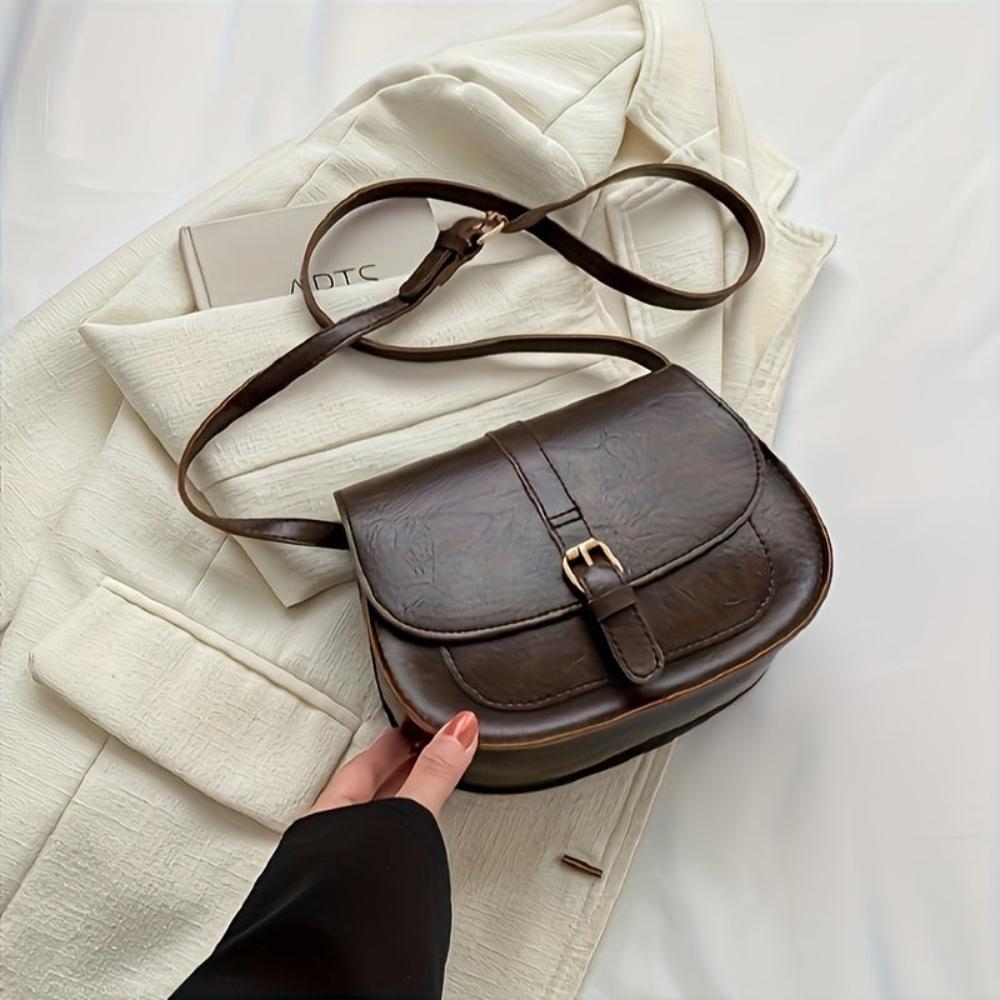 Michele | Women's Vegan Leather Crossbody Bag