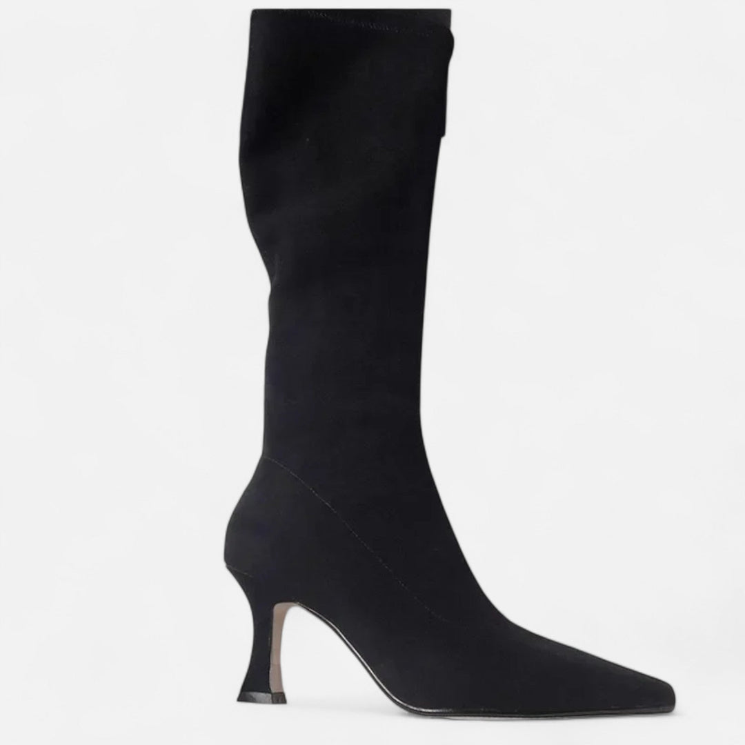 Women’s Slim-Fit Over-the-Knee Heeled Boots
