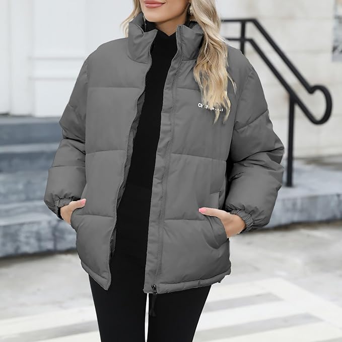 Women's Cozy Lined Winter Jacket