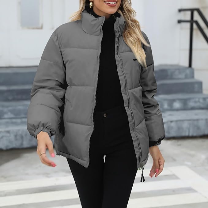 Women's Cozy Lined Winter Jacket
