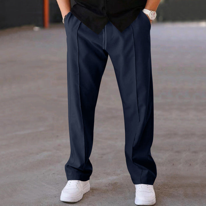John | Men's Lightweight Wide-Cut Trousers