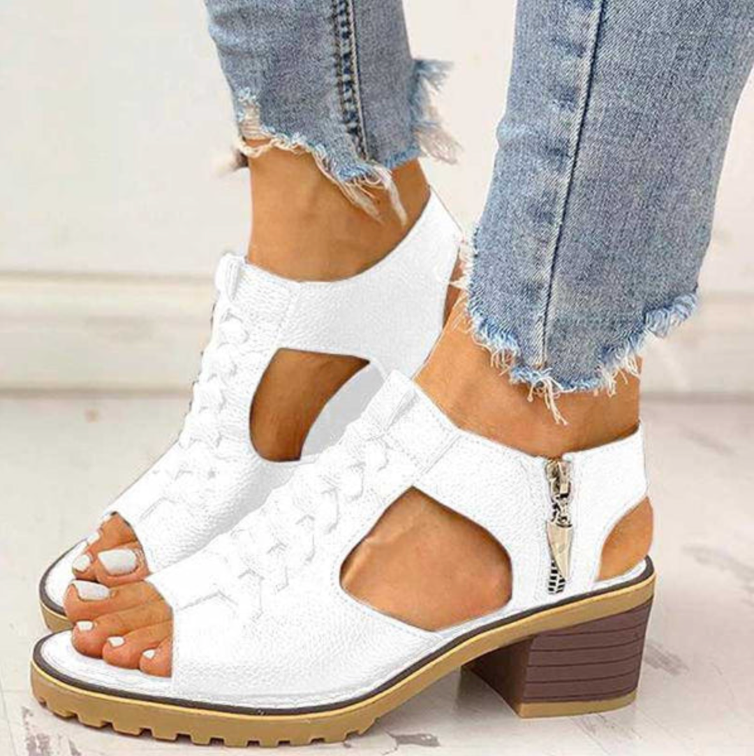 Steffie | Women's Orthopedic Sandals with Block Heel