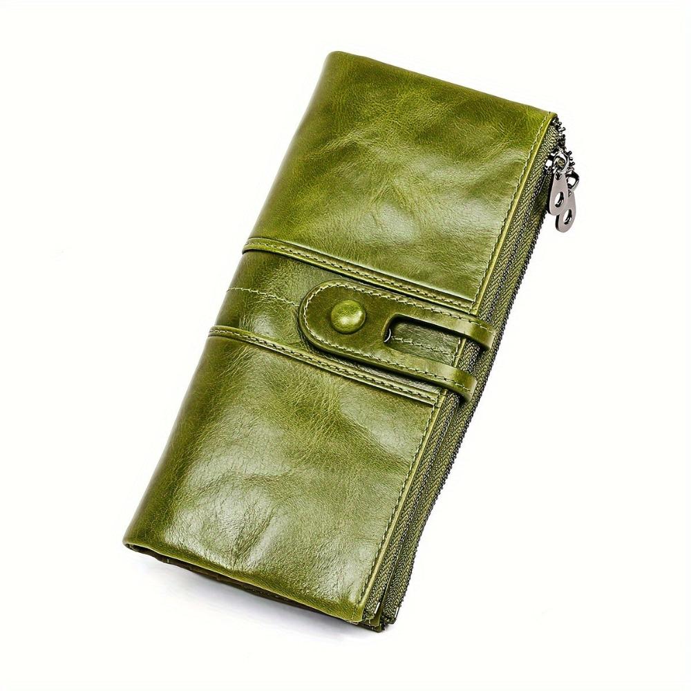 Maria | Women's Leather Long Clutch Wallet