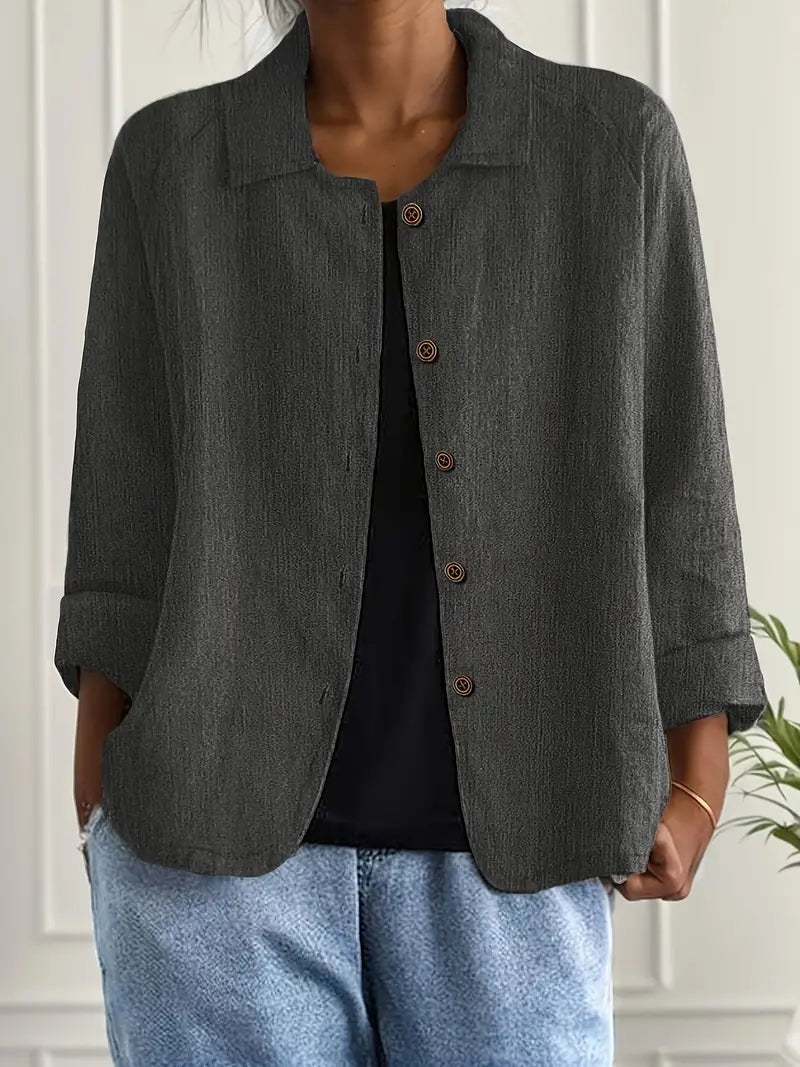 Women's Classic Lightweight Shirt Cardigan