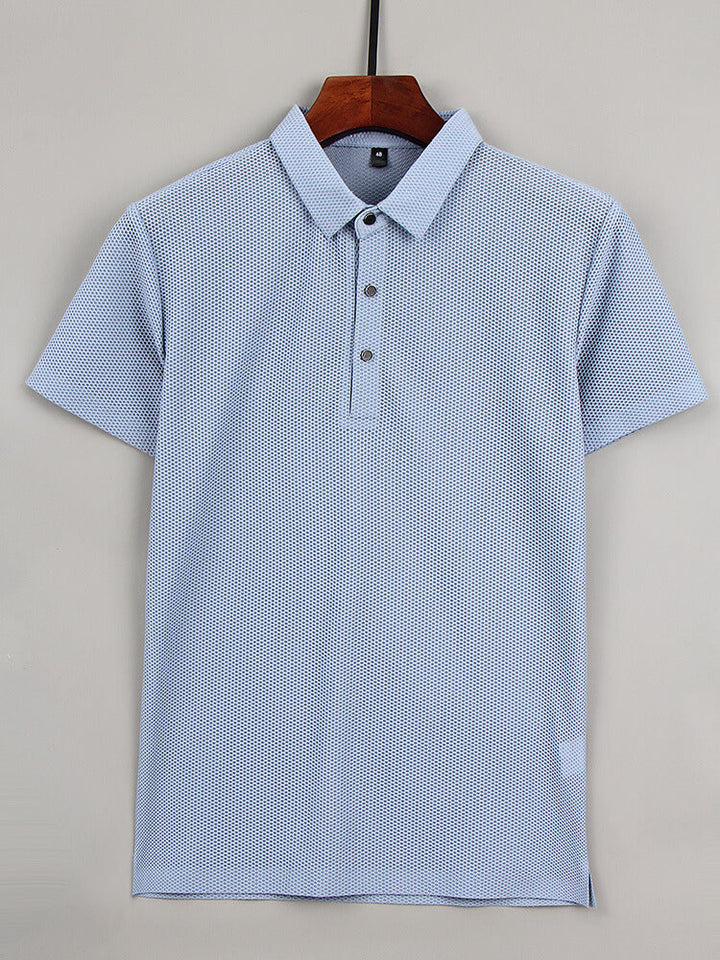 Axel | Men's Silk Polo Shirt