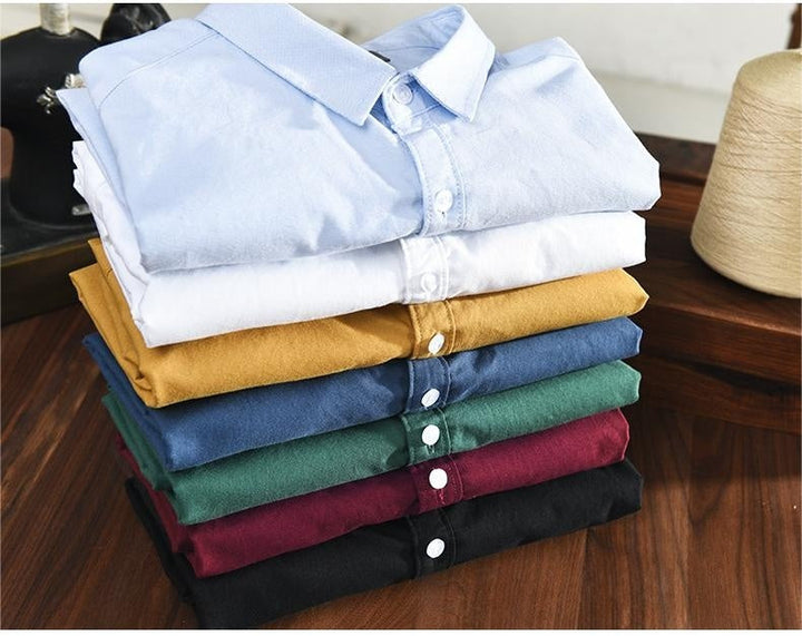 Tony | Men's Breathable Cotton Oxford Shirt