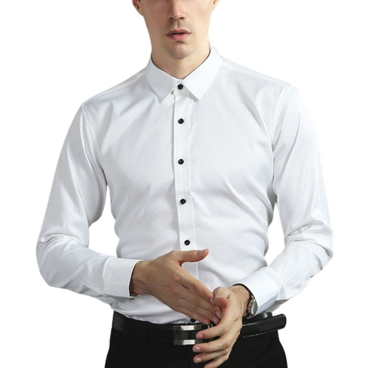 Men's Stretch Casual Chic Button-Up Shirt