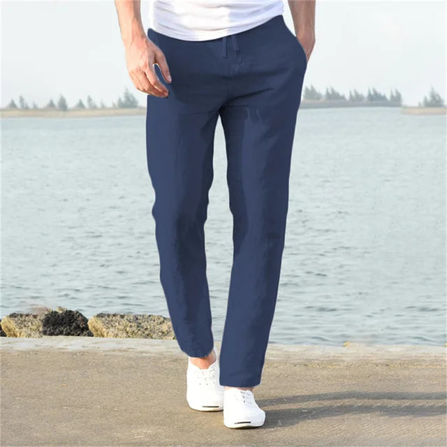 Men's Casual Slim Fit Chino Trousers