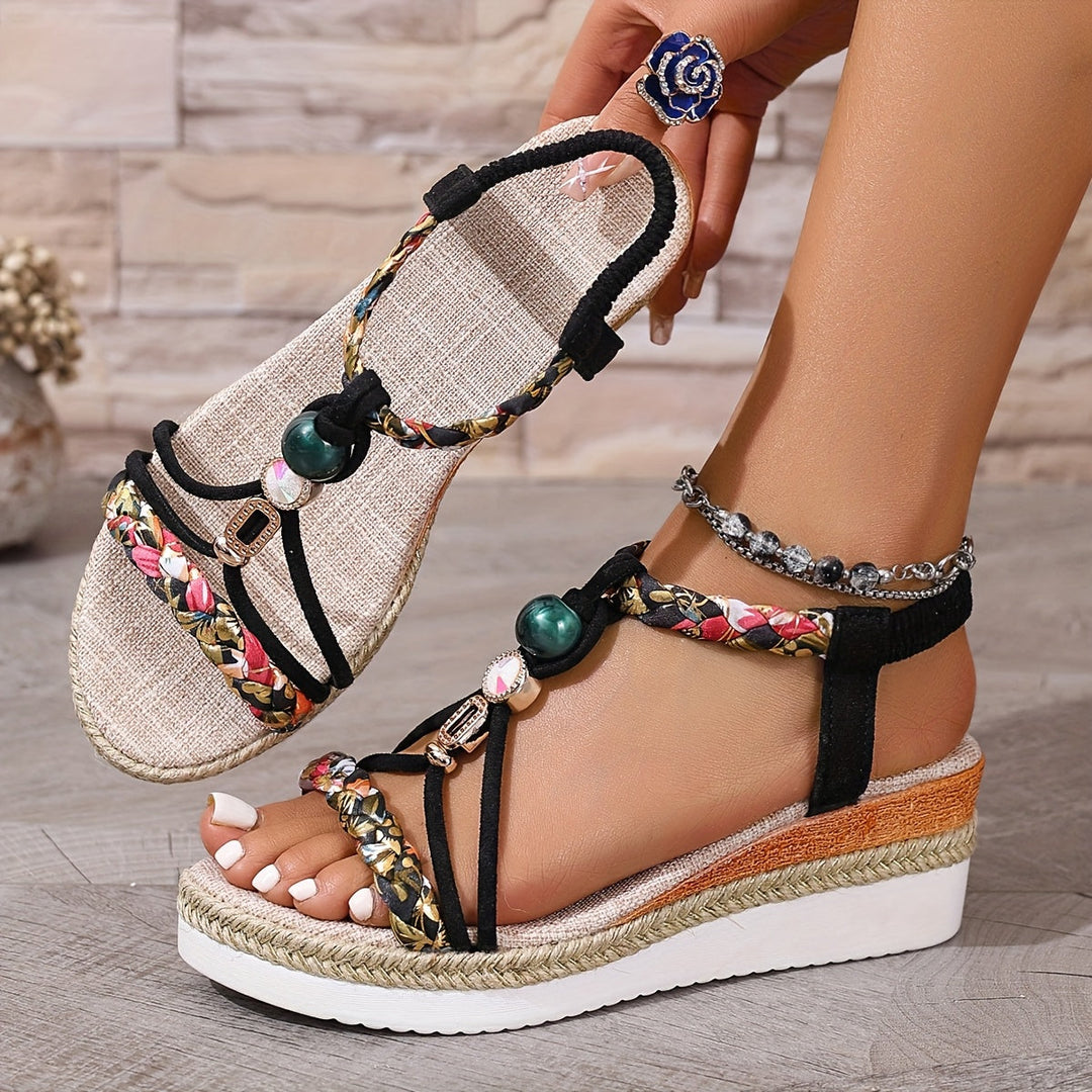 Rosaline | Women's Comfortable Orthopedic Wedge Sandals