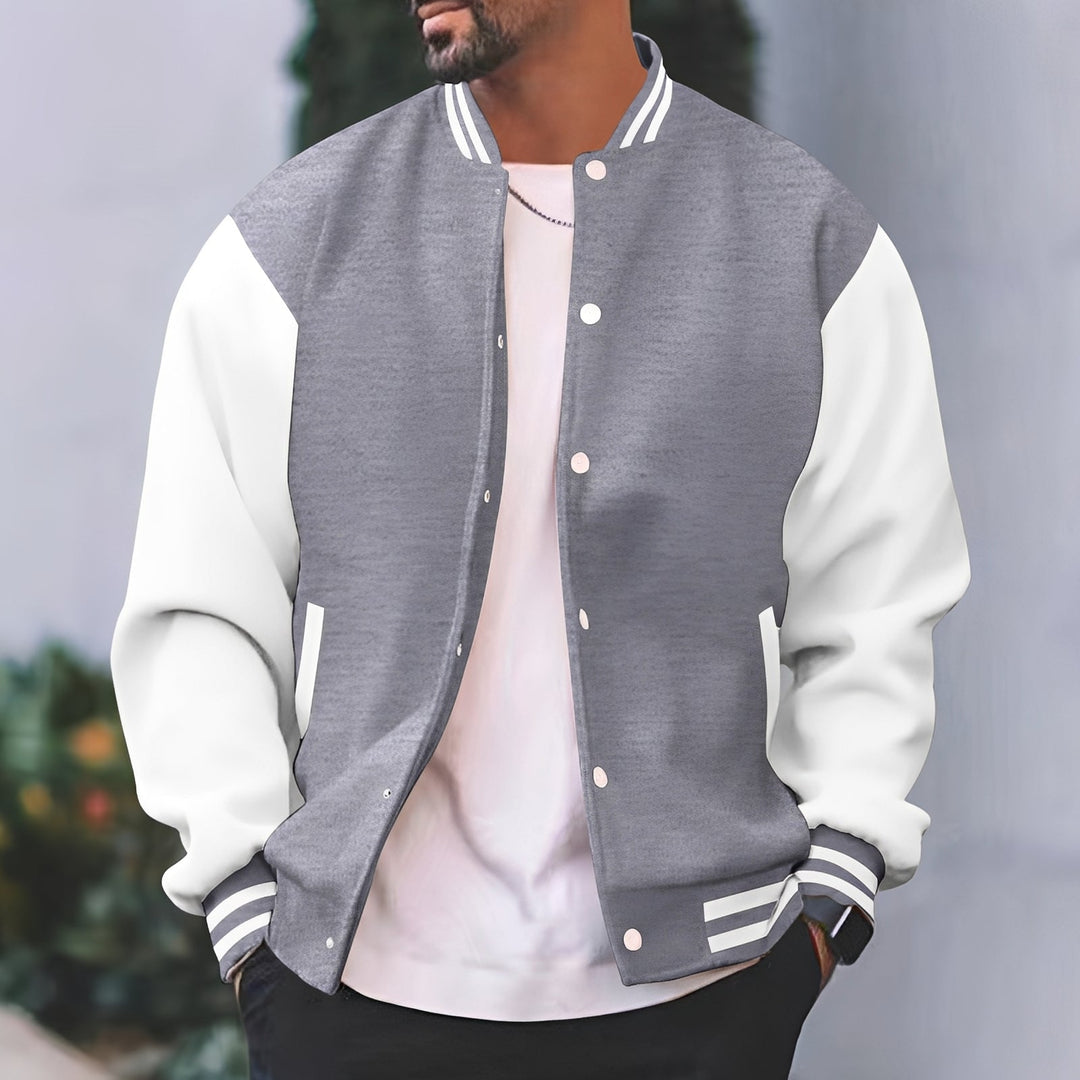 Greg | Men's Stylish Loose-Fit Bomber Jacket