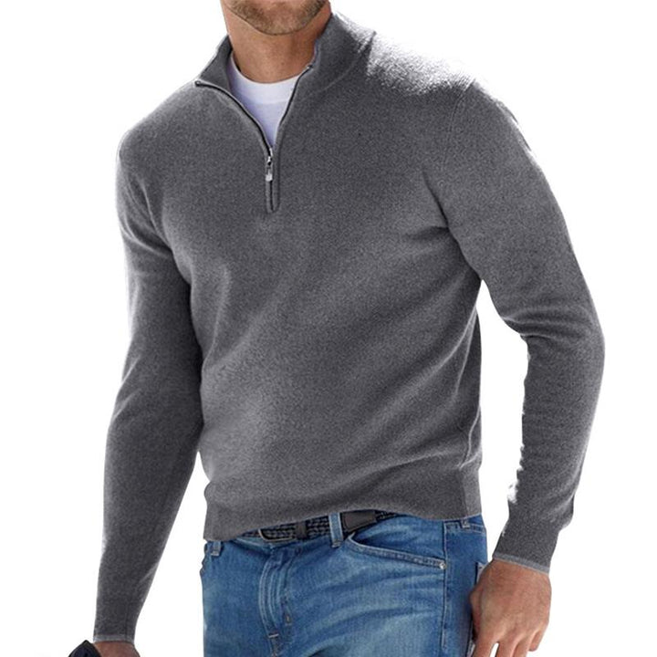 Men's Premium Zip-Up Pullover