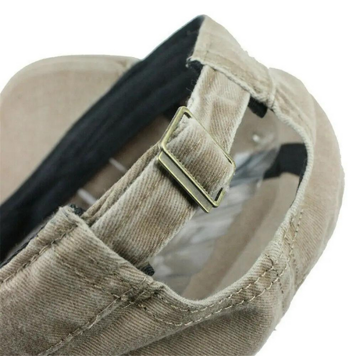 Men's Vintage Army Cap – Timeless Style, Contemporary Touches