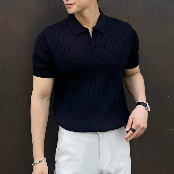 Melvin | Men's Casual Short-Sleeve Polo Top