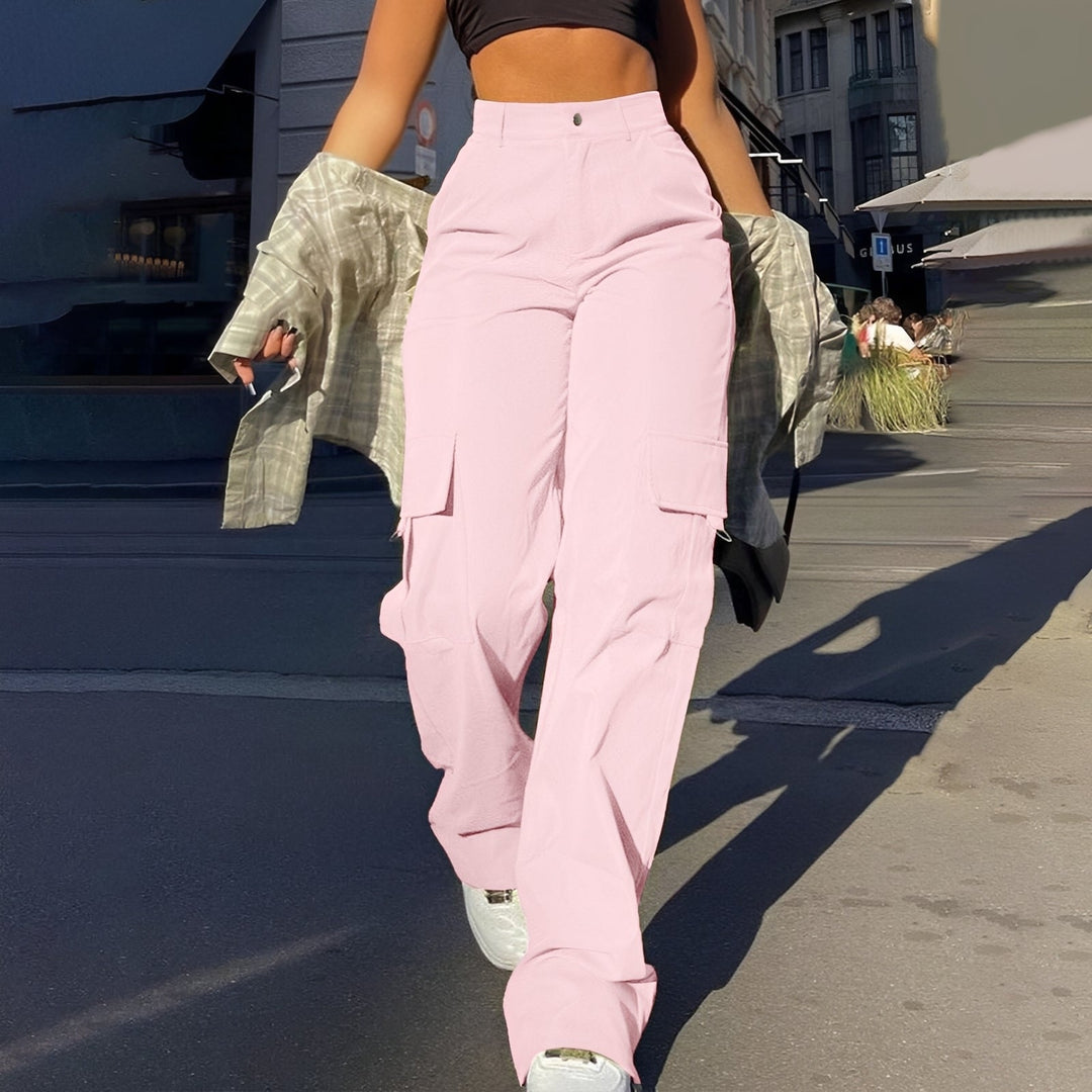 Sophie | Women's Casual High-Waisted Cargo Pants