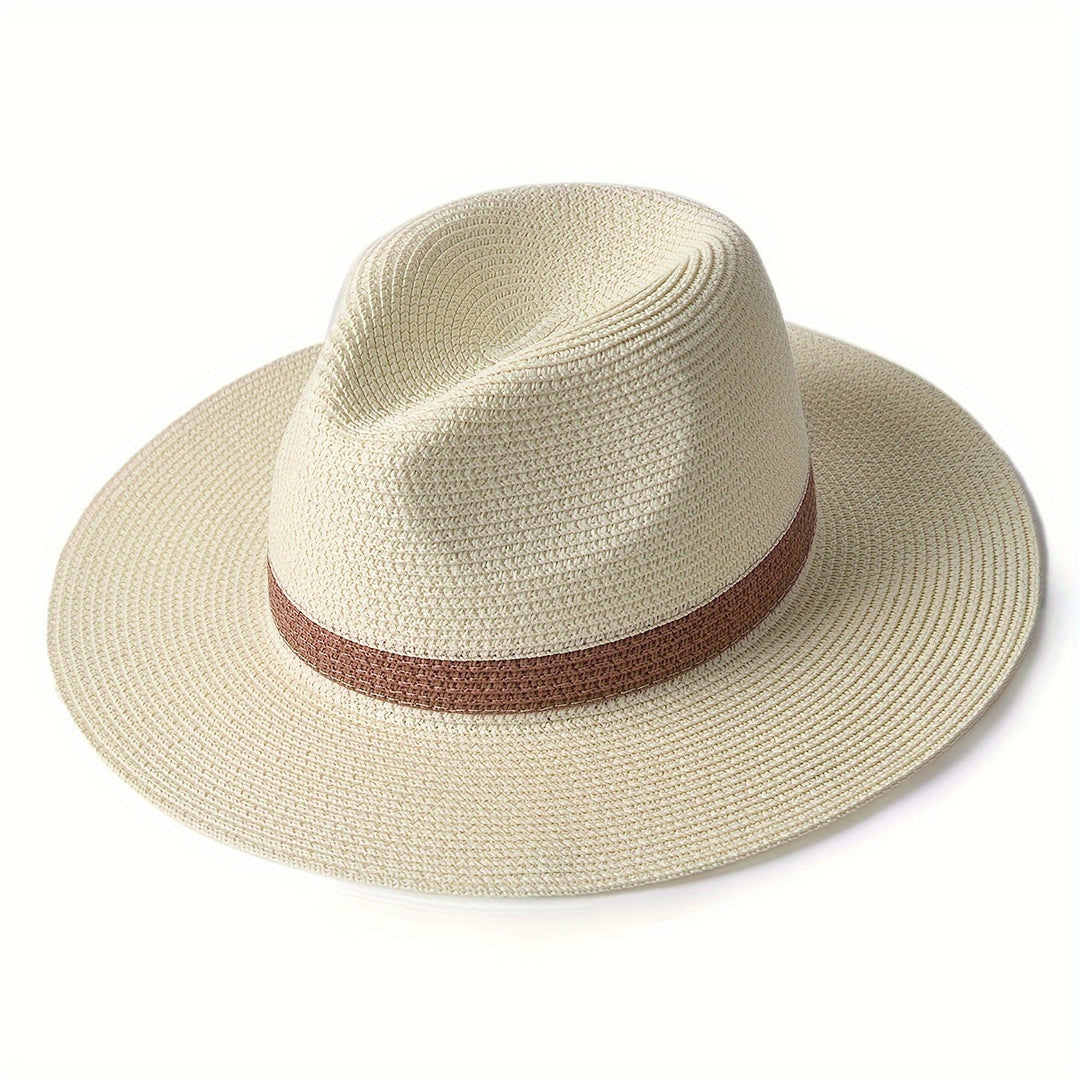 Men's Wide-Brimmed Sun Hat – UV Protection for Outdoor Activities