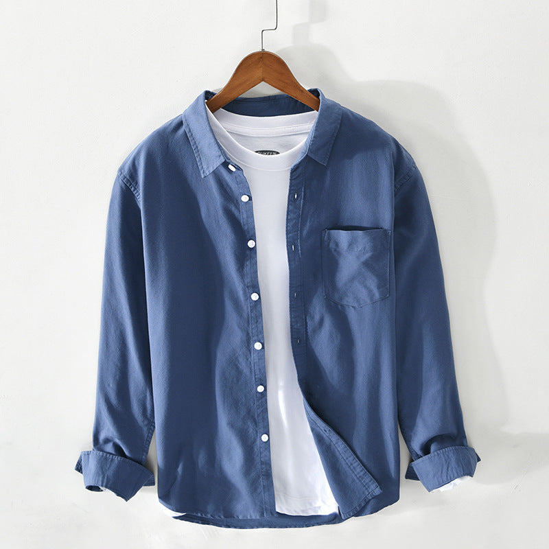 Tony | Men's Breathable Cotton Oxford Shirt
