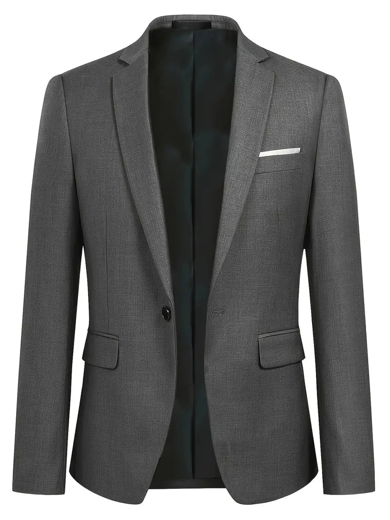 John | Men's Two-Piece Suit: Classic Blazer and Pants Set