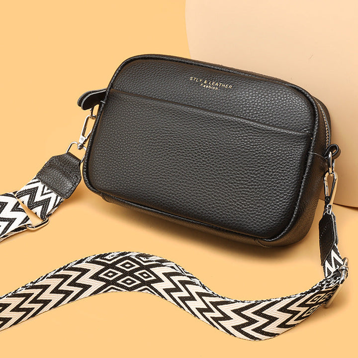 Stella | Women's Pebbled Leather Crossbody Bag