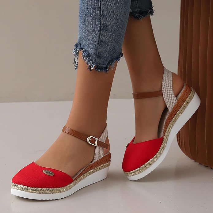 Alfonsa | Women's Orthopedic Platform Sandals, Breathable Comfort