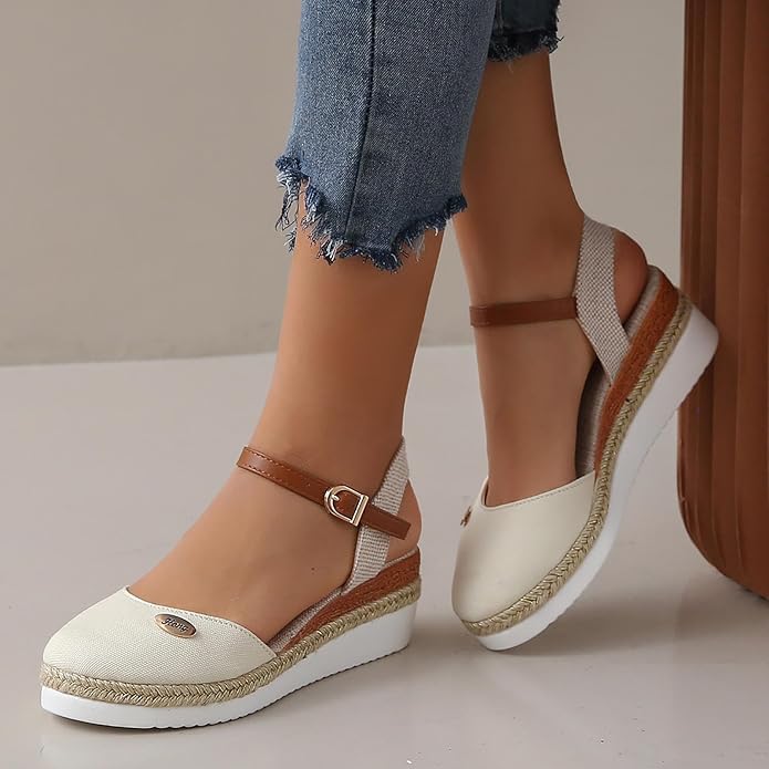 Alfonsa | Women's Orthopedic Platform Sandals, Breathable Comfort