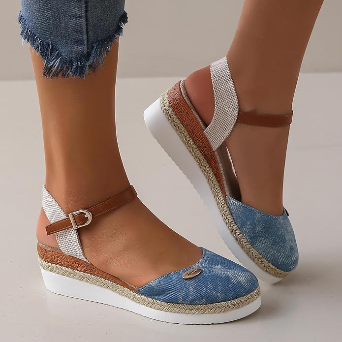 Alfonsa | Women's Orthopedic Platform Sandals, Breathable Comfort