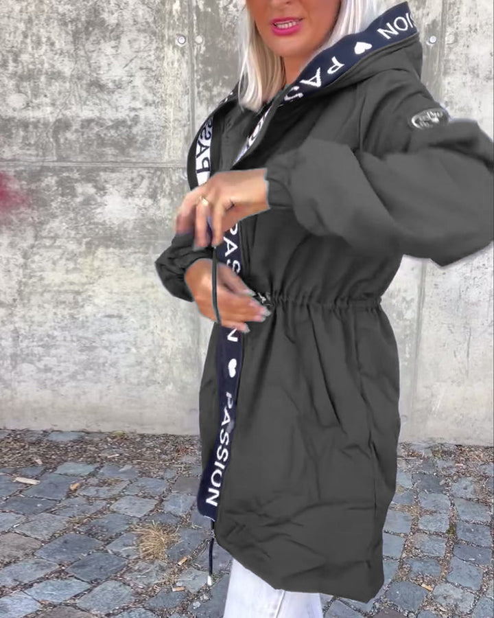 Women's Casual Hooded Coat