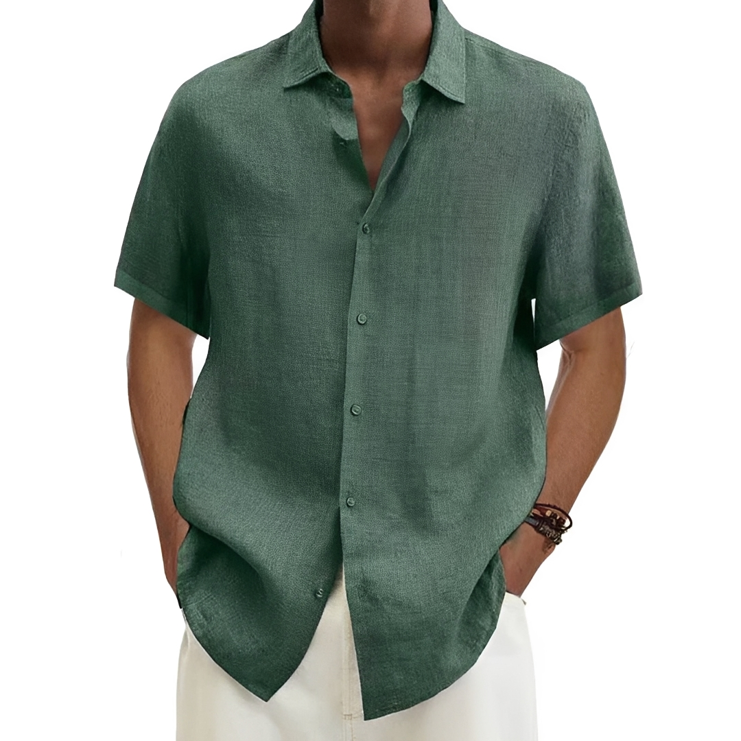 Aamon | Men's Breathable Summer Shirt