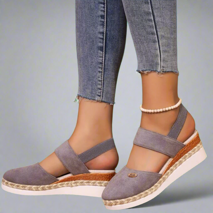 Gitta | Women's Plus-Size Comfortable Wedge Sandals