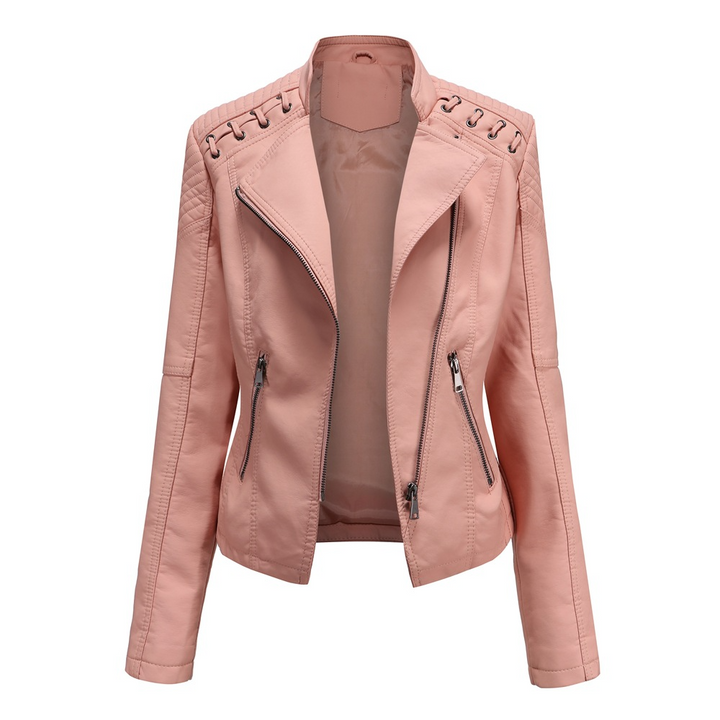 Women's Stylish Timeless Leather Jacket