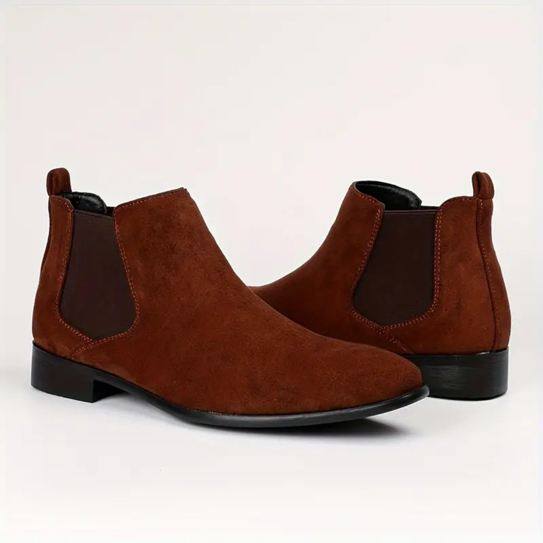 Men's Classic Slip-On Ankle Chelsea Boots