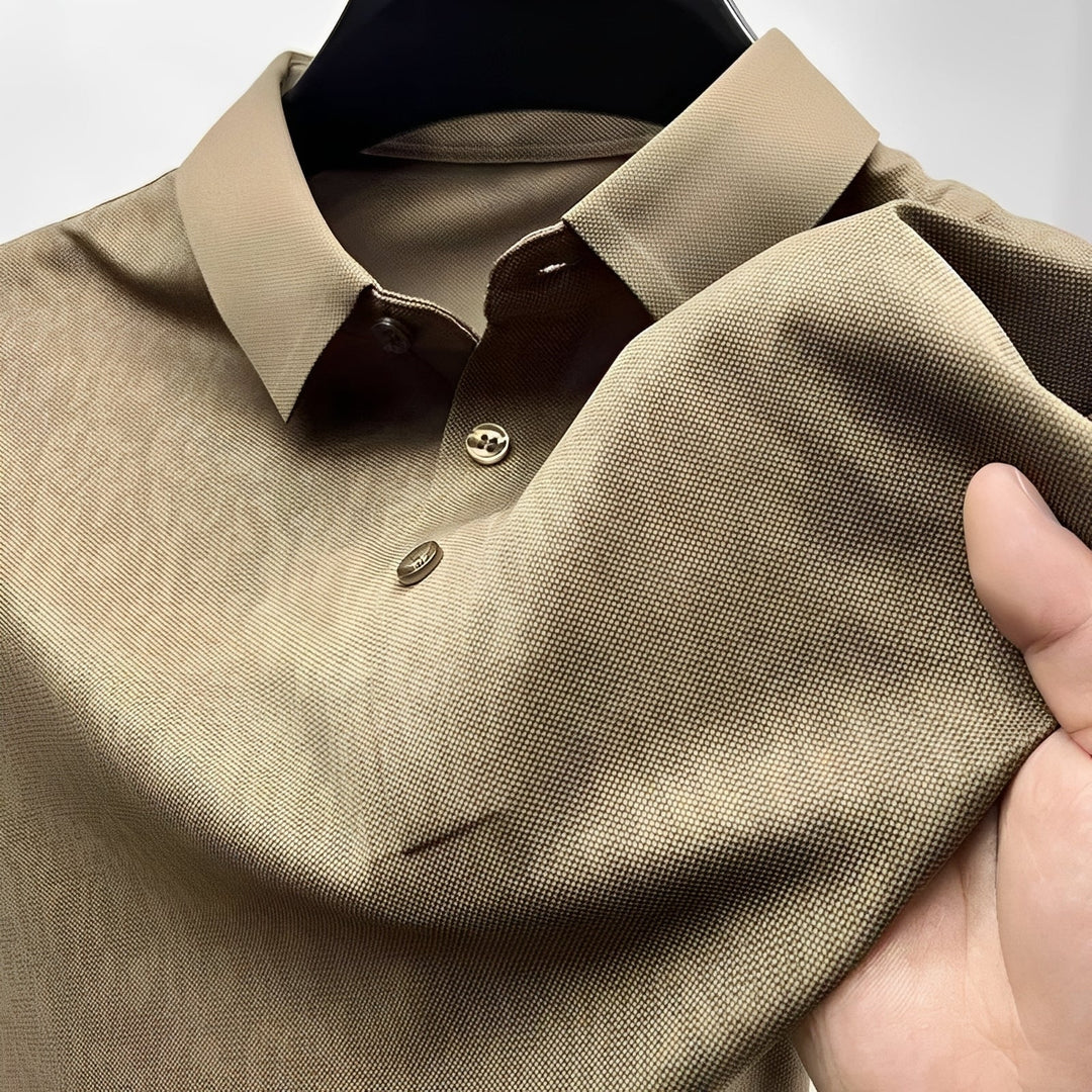 Zack | Men's Casual Patterned Polo Shirt