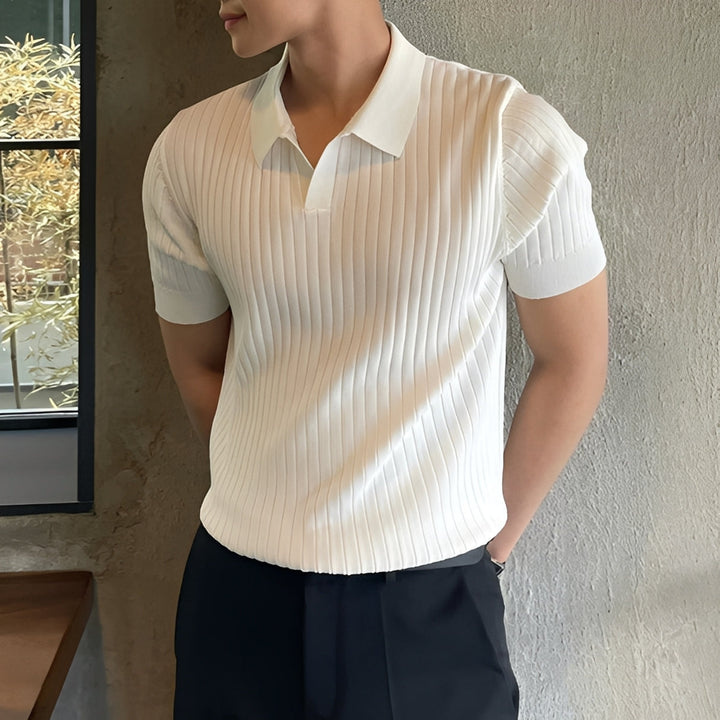 Melvin | Men's Casual Short-Sleeve Polo Top