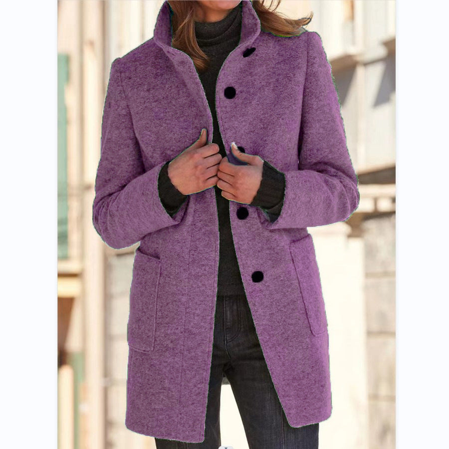Women's Modern Elegant Long Coat