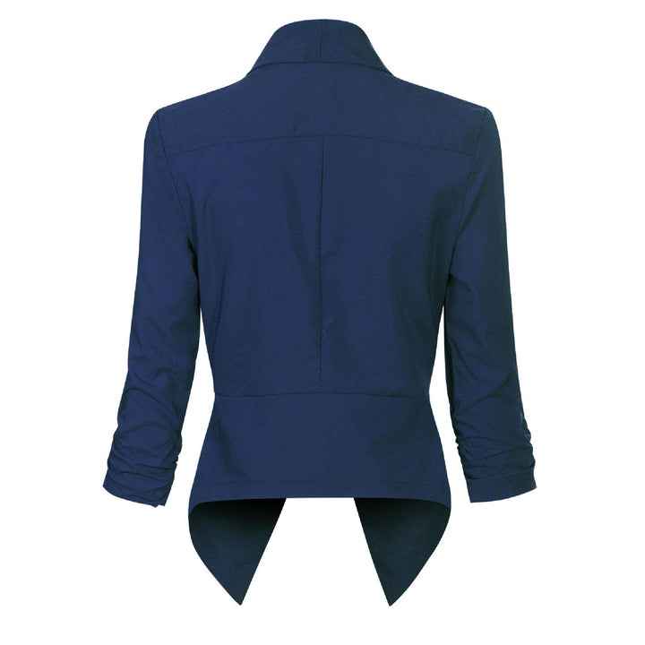 Women's Long Sleeve Open-Front Blazer