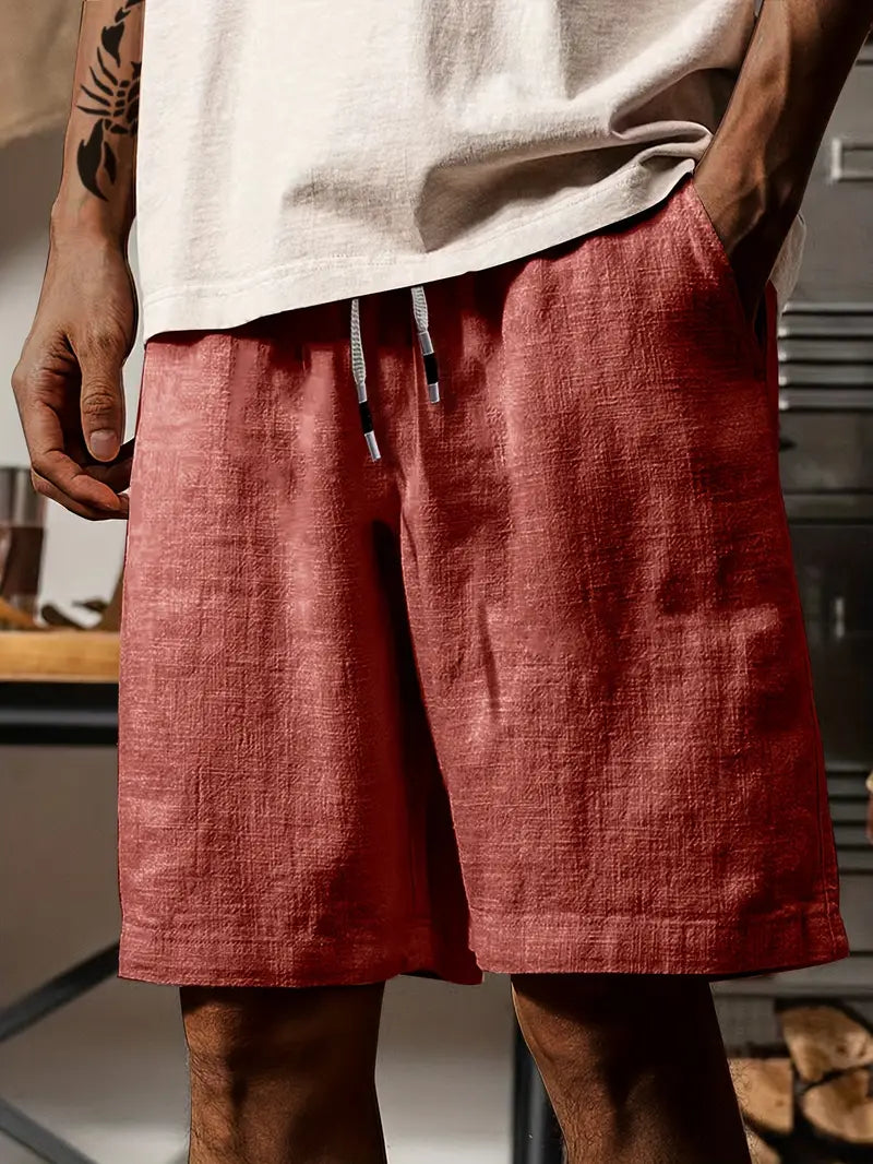 Michael | Men's Casual Summer Shorts with Drawstring and Soft Fabric