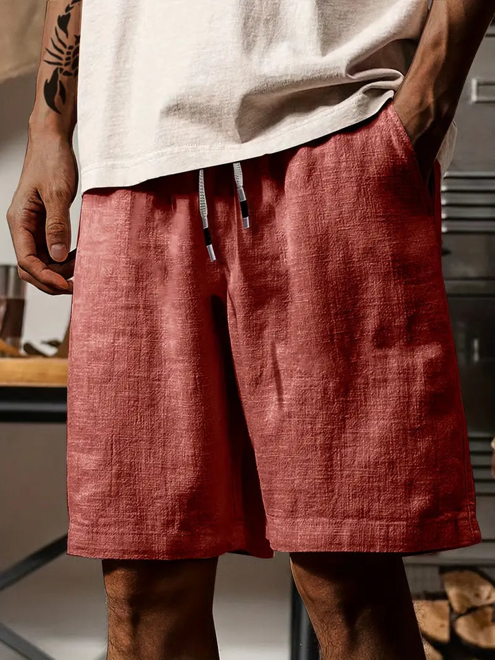 Michael | Men's Casual Summer Shorts with Drawstring and Soft Fabric