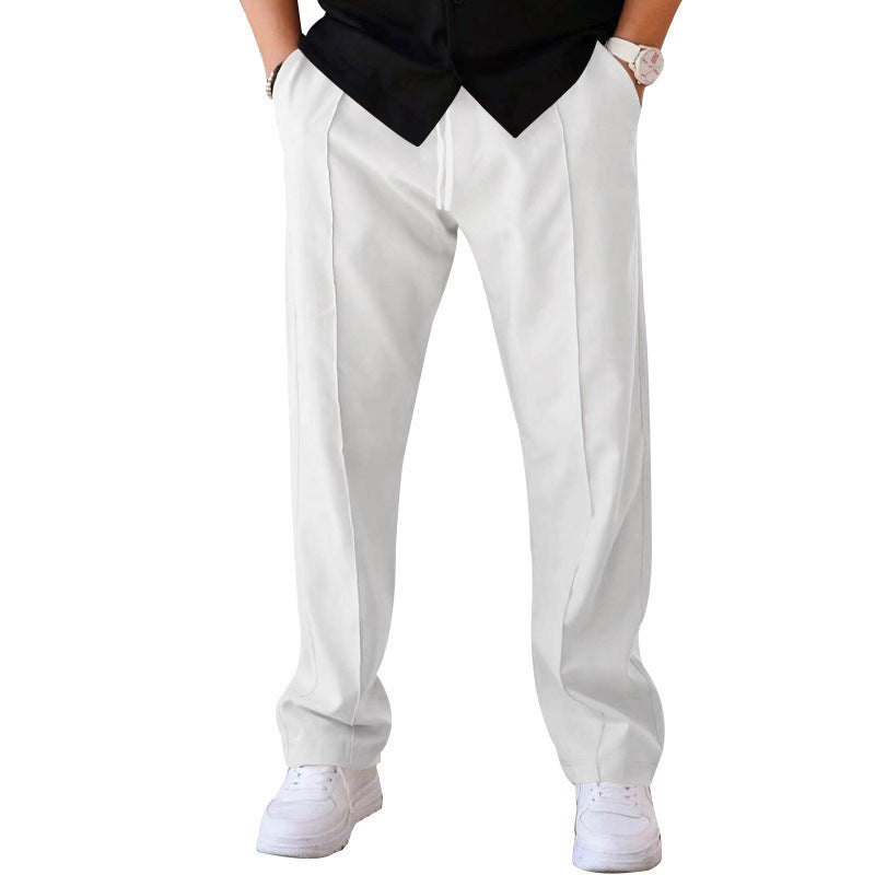 John | Men's Lightweight Wide-Cut Trousers