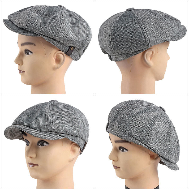 Men's Lightweight Retro Cap for Spring and Summer