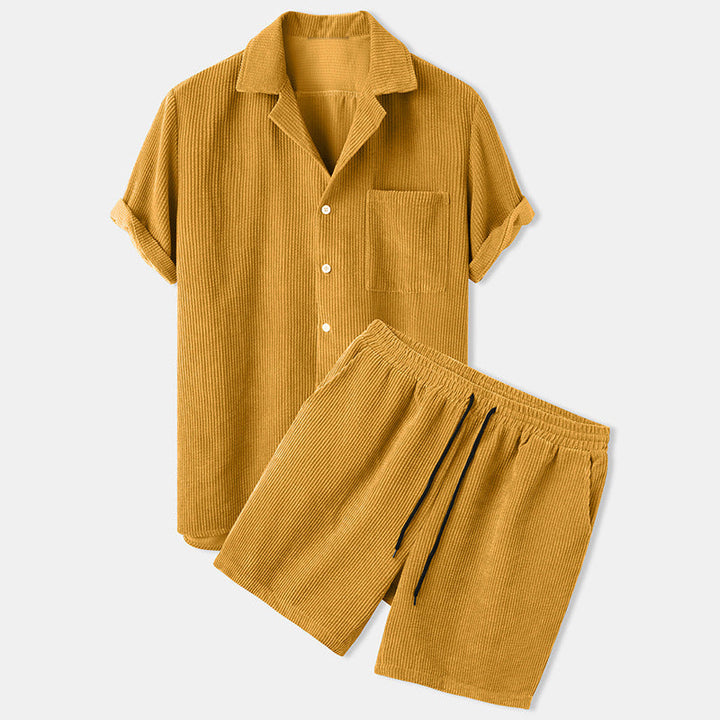 James | Men's Elegant Summer Corduroy Set