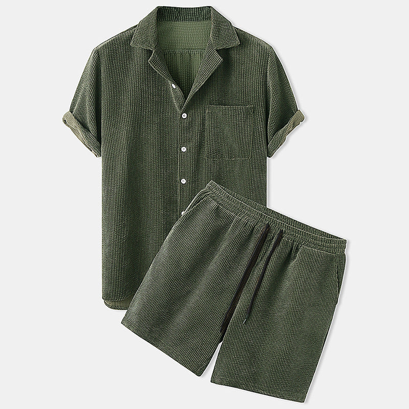 James | Men's Elegant Summer Corduroy Set