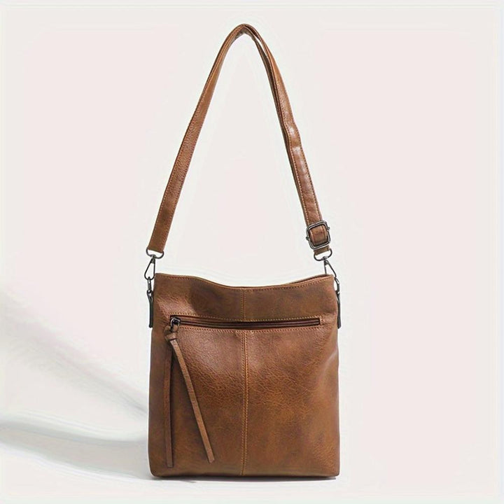 Anna | Women's Vegan Leather Slim Crossbody Bag