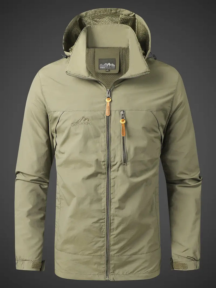 Men's Waterproof Windproof Outdoor Jacket for All Activities