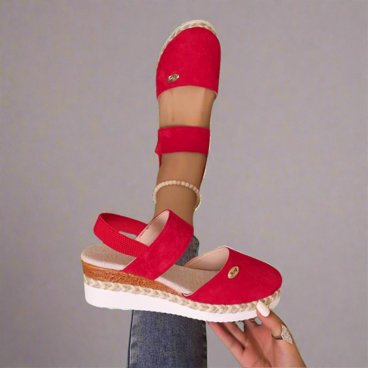 Gitta | Women's Plus-Size Comfortable Wedge Sandals