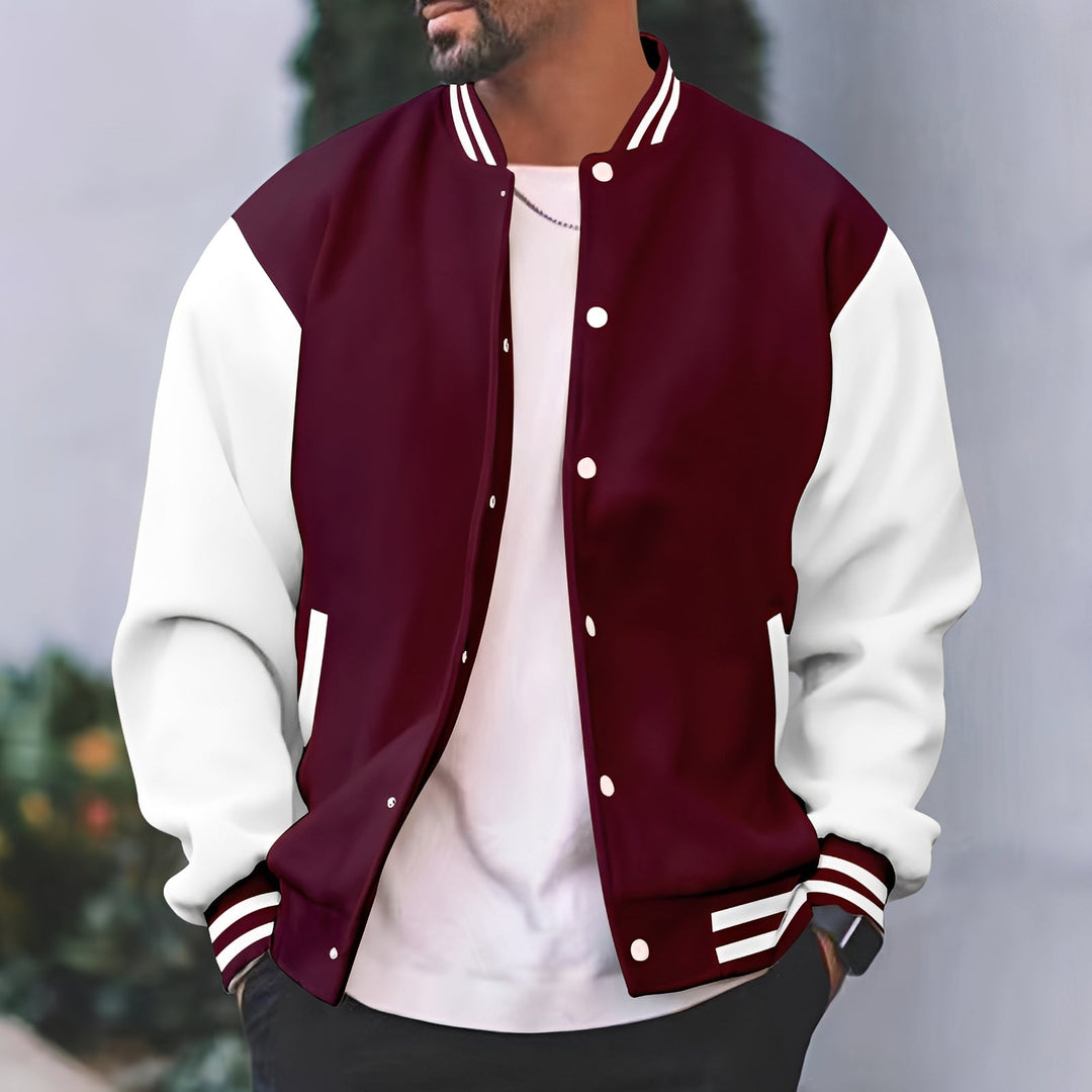 Greg | Men's Stylish Loose-Fit Bomber Jacket